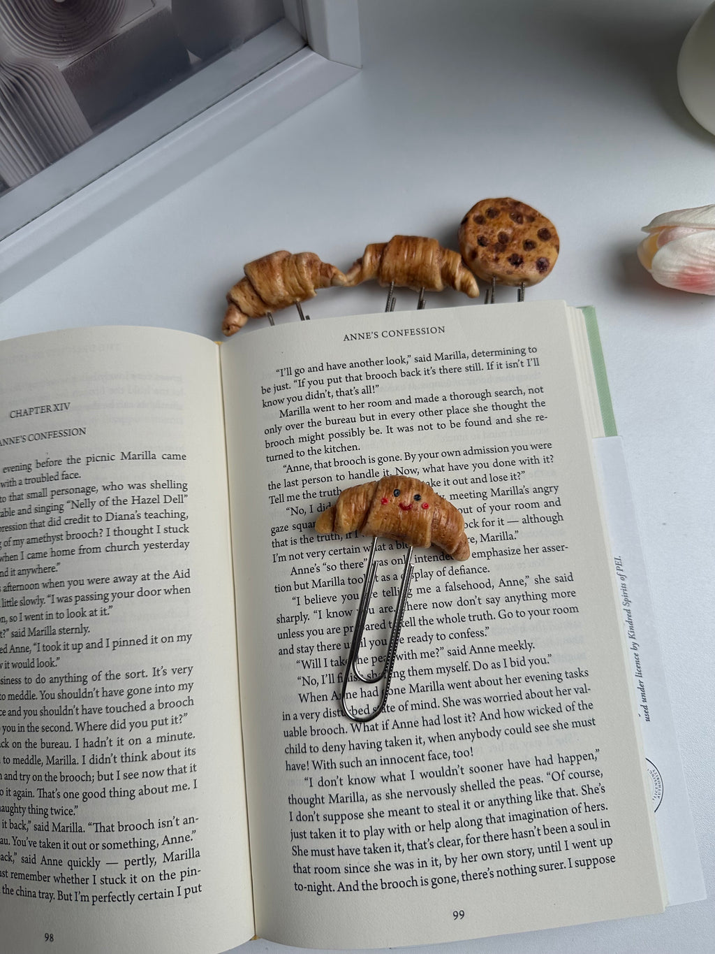 Croissant Bookmarks