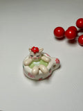 Cute Bunny Desk Buddy - Matcha Mia | Cute Bunny in a matcha cup
