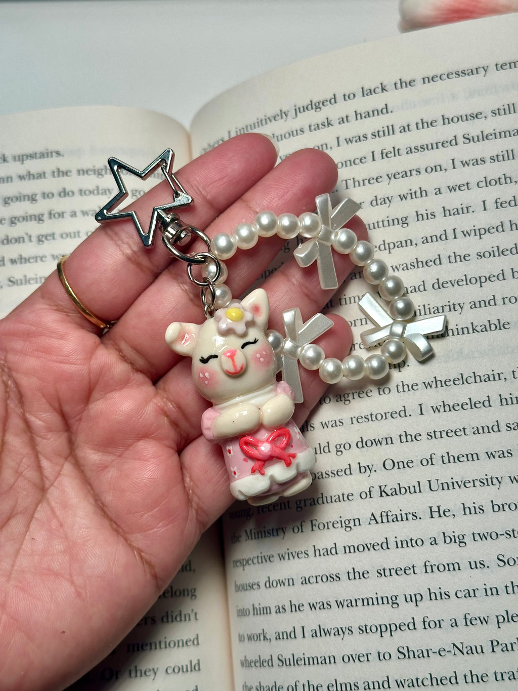 Cute Bunny Keychain - Sugar