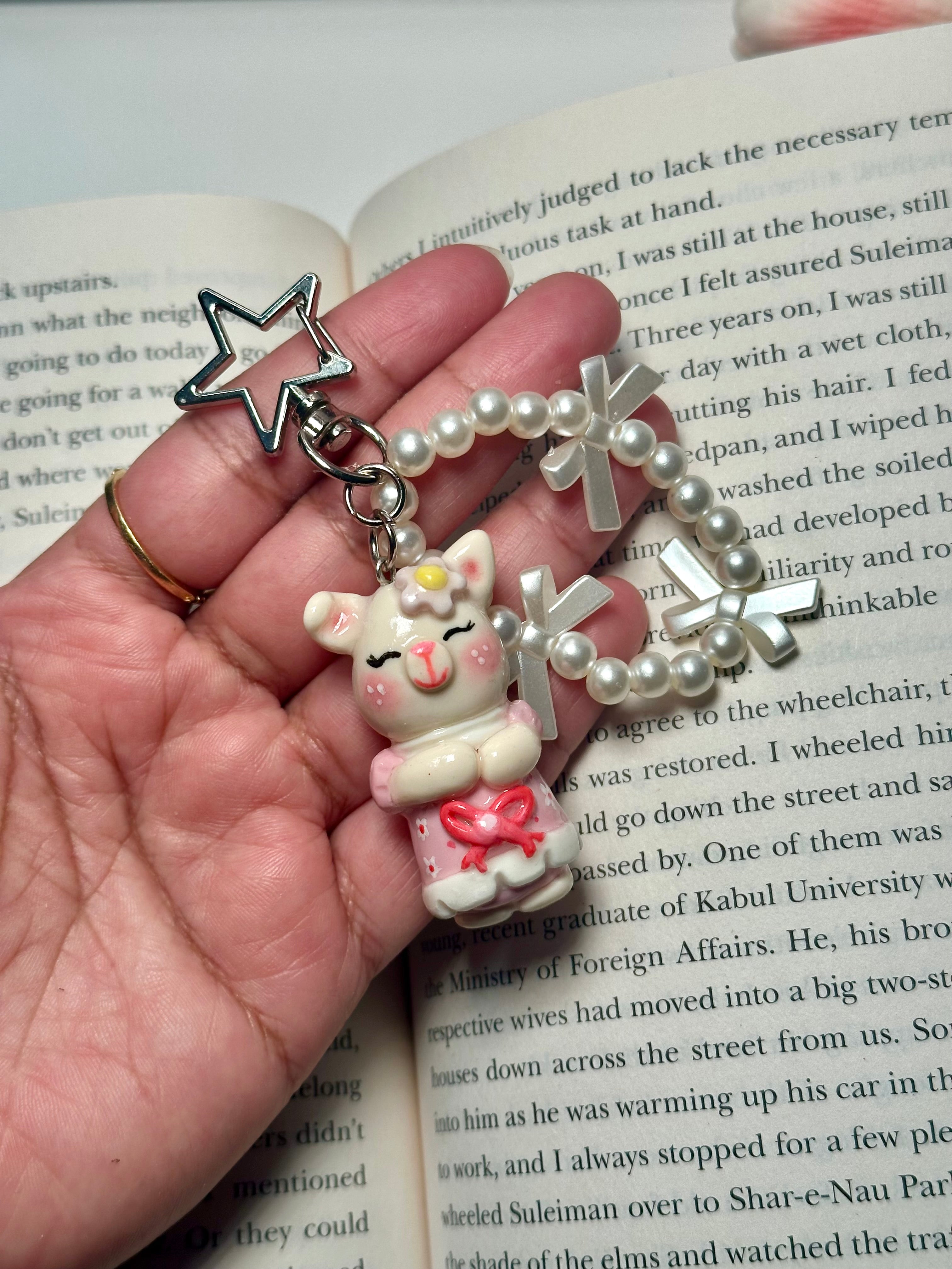 Cute Bunny Keychain - Sugar