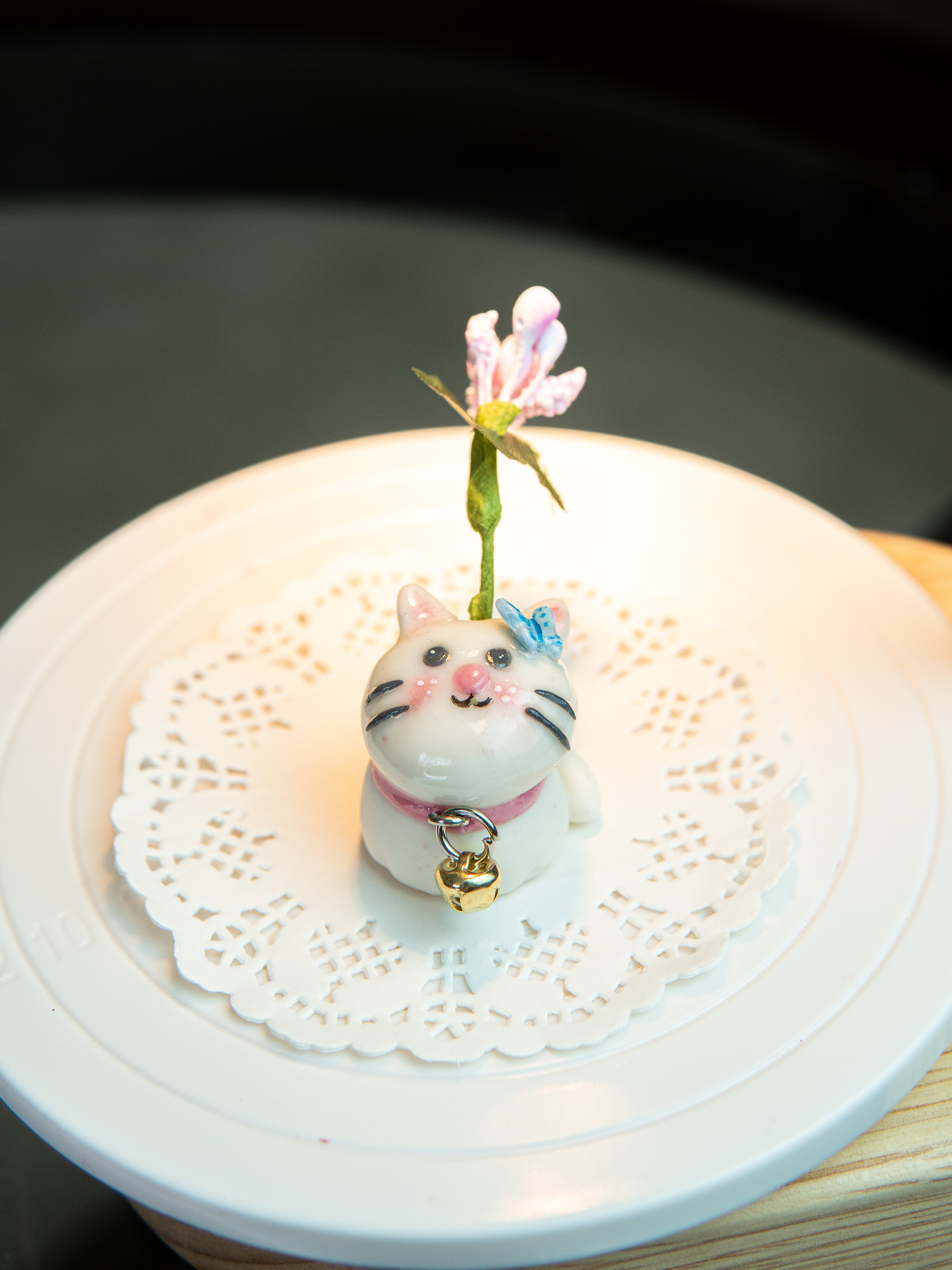 Cute Mini Cat Flower Vase - Home Desk Buddy 🌸🐱