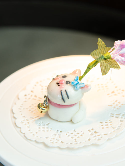 Cute Mini Cat Flower Vase - Home Desk Buddy 🌸🐱