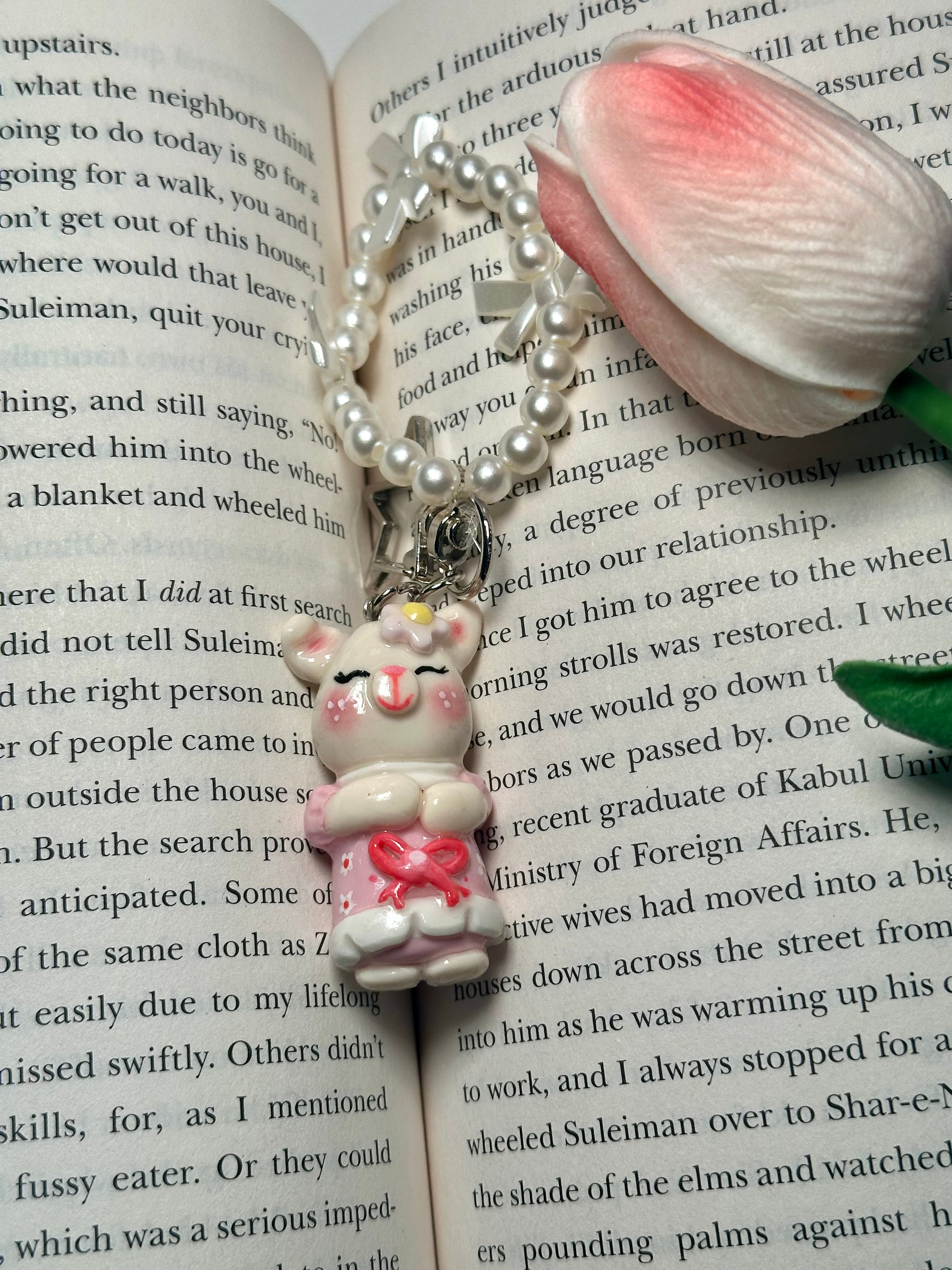 Cute Bunny Keychain - Sugar